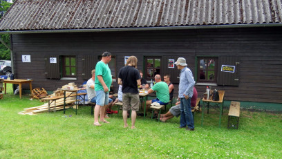 12 Räuberzeltlager